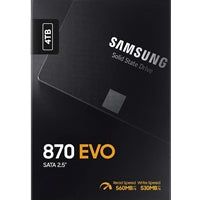 Samsung 870 EVO 4TB SATA SSD 2.5 Samsung 870 EVO 4TB SATA SSD 2.5